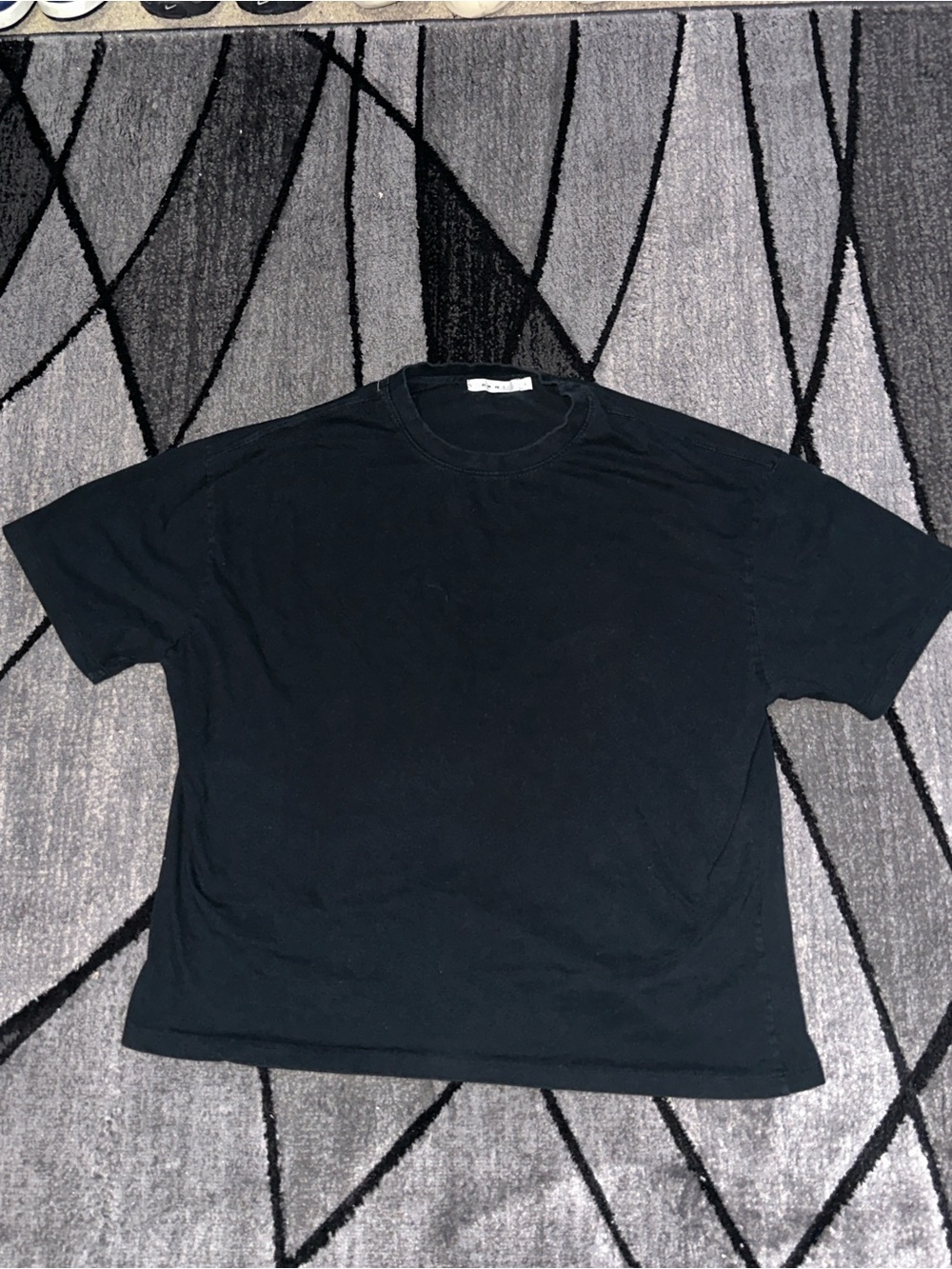 MNML Black Short Sleeve Crewneck Tee
